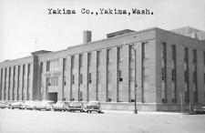 RPPC Exterior View Yakima County Courthouse Washington Real Photo Postcard picture