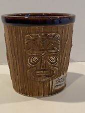Vintage Mark Thomas Outrigger Cannery Row Monterey 3 Faced Bucket Tiki Mug picture