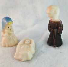 Vintage 1950s Christmas Holy Family Gurley Candles picture