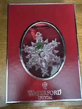 Waterford Crystal Snowflake Star Ornament 2008 NIB Germany Hanger Solid Artisan picture