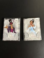 2023 Topps Chrome Disney 100 Princess Tiana & Dr. Facilier Base Cards. picture