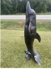 Dolphin 5Ft Aluminum Statue picture
