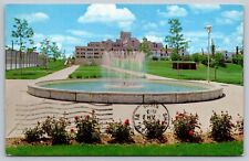 Postcard - Fountain-Mall-Hospital - University of Missouri - Columbia, Missouri picture