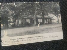 1907 Postcard Battle of Brandywine Sept 11, 1777 Old PA. Friends  Meeting House picture