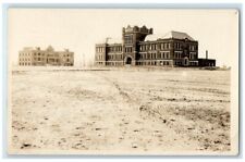 1912 College Dormitory Building View Huron South Dakota SD RPPC Photo Postcard picture
