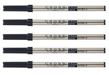 5 pk, Genuine Cross Slim Ballpoint Pen Refills for Click Pens, Black Medium picture