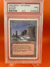 1994 PSA 9 MINT PLATEAU MAGIC THE GATHERING TCG REVISED EDITION picture