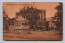 Public Square CORNWALL on Hudson New York Antique Orange County Collotype 1910s picture