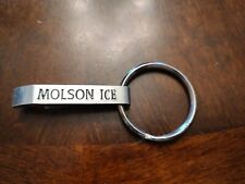 Molson Ice Bottle Opener Key Chain Vintage picture
