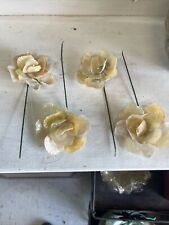 Vintage Crafted Flower Seashells For Fashion Project picture