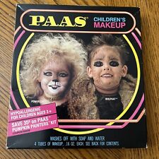 PAAS Children's Makeup Powerkat Wolfkat Halloween Plough Inc NOS 1988  picture
