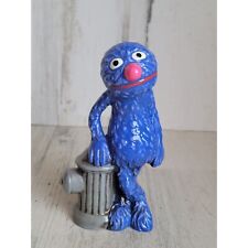 Gorham Sesame Street vintage Grover fire hydrant figure collectible picture