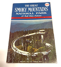 Vintage The Great Smoky Mountains National Park Booklet 1966 W.M. Cline Co. picture