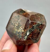 131 Gram Extraordinary Rare Polished Dark Red Almandine Garnet  Crystal@Afghan picture