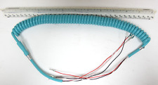 New Telephone Handset Cord - 6' Aqua blue Spaded picture