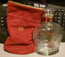 CROWN ROYAL XR RED WATERLOO DISTILLERY RED BAG BOTTLE CANADIAN WHISKY picture