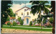 Postcard - Mediterranean Type Home, Coral Gables, Florida picture