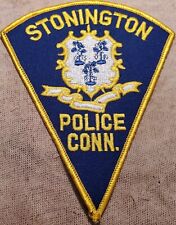 CT Stonington Connecticut Police Shoulder Patch picture
