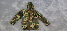 Like new US Military Issue Gore-Tex Woodland Camo Cold Wx Parka - Medium/Regular picture