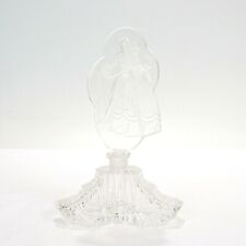 Old or Antique Czech Cut Glass Perfume Bottle - Pesnicak GL picture