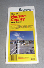 Hagstrom Road Street Map Hudson County New Jersey NJ Large Color Foldout 1994 picture
