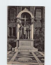Postcard Phillips Brooks Statue, Trinity Church, Boston, Massachusetts picture