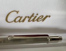 Must De Cartier Mechanical Pencil Satin Chrome with Box And Warranty picture