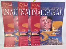 Vintage 1993 President Bill Clinton Inaugural Poster Lot Of 3 Nice picture