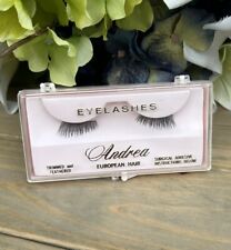 Vintage 1970's ANDREA European Hair False Eyelashes & Surgical Adhesive in Case picture