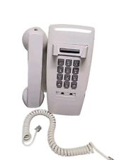 Vintage,white Western Electric,Wall Phone,AT&T,Push Button,Land-line Phone,Touch picture