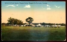 NIAGARA ON THE LAKE Ontario Postcard 1910s YMCA Camp Field Sports picture