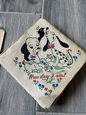 38 Vtg Reed's Paper Crepe 40s-50s Singing dogs 