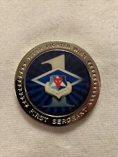 USAF Air National Guard 177th Fighter Wing First Sergeant Challenge Coin picture