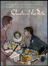 1954 Charles of the Ritz face powder Rene Bouche women art vintage print ad picture