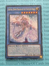LEDE-EN034 Saffira, Divine Dragon of the Voiceless Voice Yu-Gi-Oh Card 1st New picture