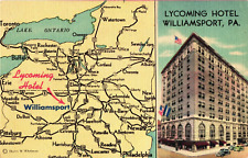 Lycoming Hotel WILLIAMSPORT Pennsylvania Postcard picture