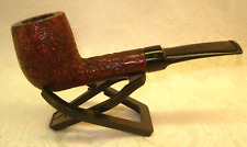VINTAGE USED ESTATE H.I.S. RUSTICATED ITALIAN PIPE CLEANED & POLISHED picture