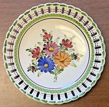 Plate Wechsler - Tirolkkeramik Schwaz/Austria Hand Painted Handgemalt Decorative picture