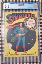 Superman #1 (Swedish Edition) RARE First Issue Stalmannen Comic 1949 picture