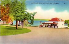 Vintage Postcard  Nourse's Corner Malletts Bay Lake Champlain Adirondacks  picture
