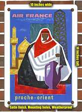 METAL SIGN - 1962 French Airline Middle East - 10x14 Inches picture