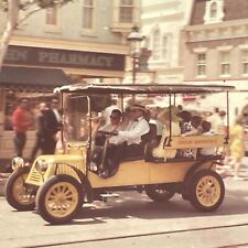 T6 Photo Action Shot Artistic Disneyland 1960's Disneyland Transportation Co Car picture