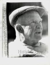 1957 Press Photo President Dwight Eisenhower at Rhode Island country club picture