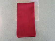 Longaberger Napkin in Paprika red NEW in bag picture