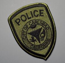 Carlsbad California Police Subdued Patch #2 ++ Mint San Diego County CA picture