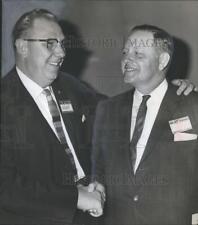 1963 Press Photo Tuscaloosa, Alabama Mayor George Van Tassel with Jesse Lanier picture