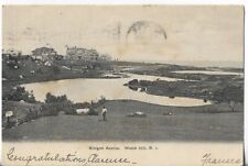 Vtg Postcard- Ninigret Avenue - Watch Hill, Rhode Island - Undivided 1906 picture
