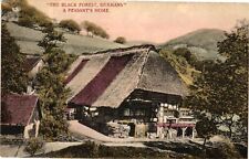 VTG Postcard- . BLACK FOREST GERMANY PEASANT HOME. UnPost 1908 picture