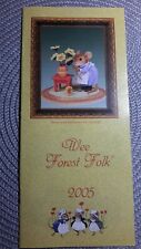 2005 Wee Forest Folk Catalog WFF Beautiful New💕 picture