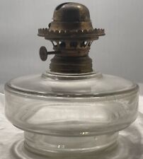 Antique Oil Lamp Font Bracket /Hanging Library Style Side Fill Cap, Burner PAT # picture